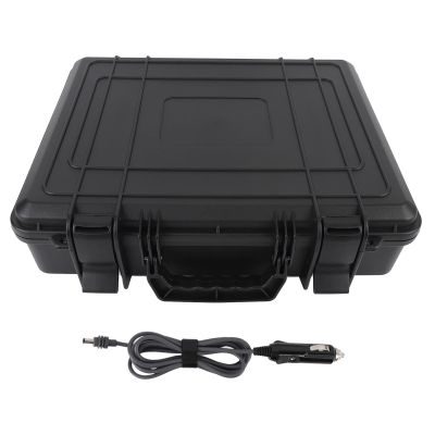 Satellite Hard Case Water Proofing Portable Protective Scratch Proof Carrying Case with Foam Lining for Camping Travel