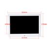 10-inch Digital Photo Frame, Full IPS Display, Automatic on/Off Timer, Music/Video/Picture Playback, Support Clock/Calendar Function Decorative,Black view 3