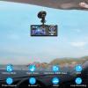 3 Lens Car DVR Dash Cam 1080P Front/Inside/Rear Camera Video Recorder G-Sensor view 3