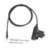 BRIGHTFUFU Ptt System Adapter Cable Ptt Military Adapter Headset for Radio Communication view 2