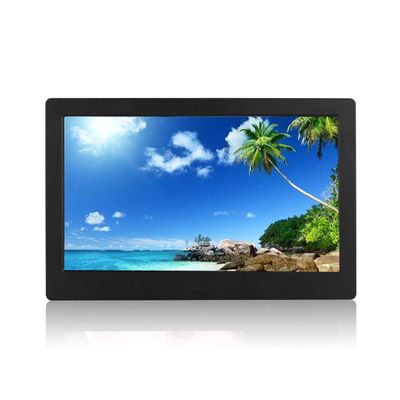 10 inch Digital Photo Frame 1280 * 800 Resolution ABS Material Timer Switch Machine Supports Music/Picture/Video Playback Clock, Calendar Function Decorative,Black
