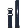 PANDA BOBO Bands Compatible with Fitbit Versa 3/4, Sense/Sense 2  Soft Silicone Sport Strap Replacement for Women & Men (Dark Blue, Small) view 2
