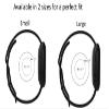 PANDA BOBO Bands Compatible with Fitbit Versa 3/4, Sense/Sense 2  Soft Silicone Sport Strap Replacement for Women & Men (Dark Blue, Small) view 3