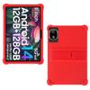 AKNICI Case for DOOGEE T30E/DOOGEE T35/DOOGEE T30SE/DOOGEE T40/DOOGEE T30S/DOOGEE T30 Ultra/DOOGEE T30 Pro Tablet 11 inch, Soft Silicone Protective Cover with Adjustable Kickstand, Red view 1