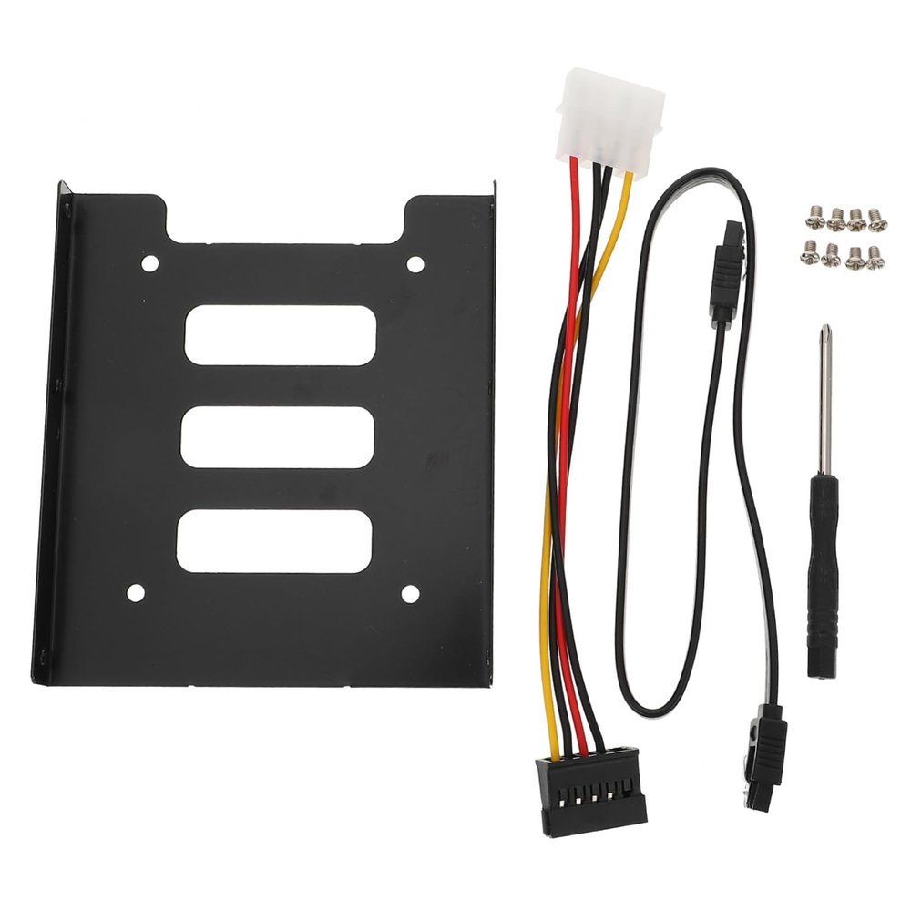 BRIGHTFUFU 1set Adapter Bracket Convert Ssd to Mounting Bracket Hard Drive Mounting for Set