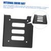 BRIGHTFUFU 1set Adapter Bracket Convert Ssd to Mounting Bracket Hard Drive Mounting for Set view 2