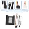 BRIGHTFUFU 1set Adapter Bracket Convert Ssd to Mounting Bracket Hard Drive Mounting for Set view 4