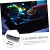 BRIGHTFUFU Vinyl Record Brush 1set Cleaning Brush for Turntable Lightweight Comfortable Dust- for Collectors view 3