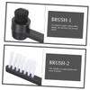 BRIGHTFUFU Vinyl Record Brush 1set Cleaning Brush for Turntable Lightweight Comfortable Dust- for Collectors view 4
