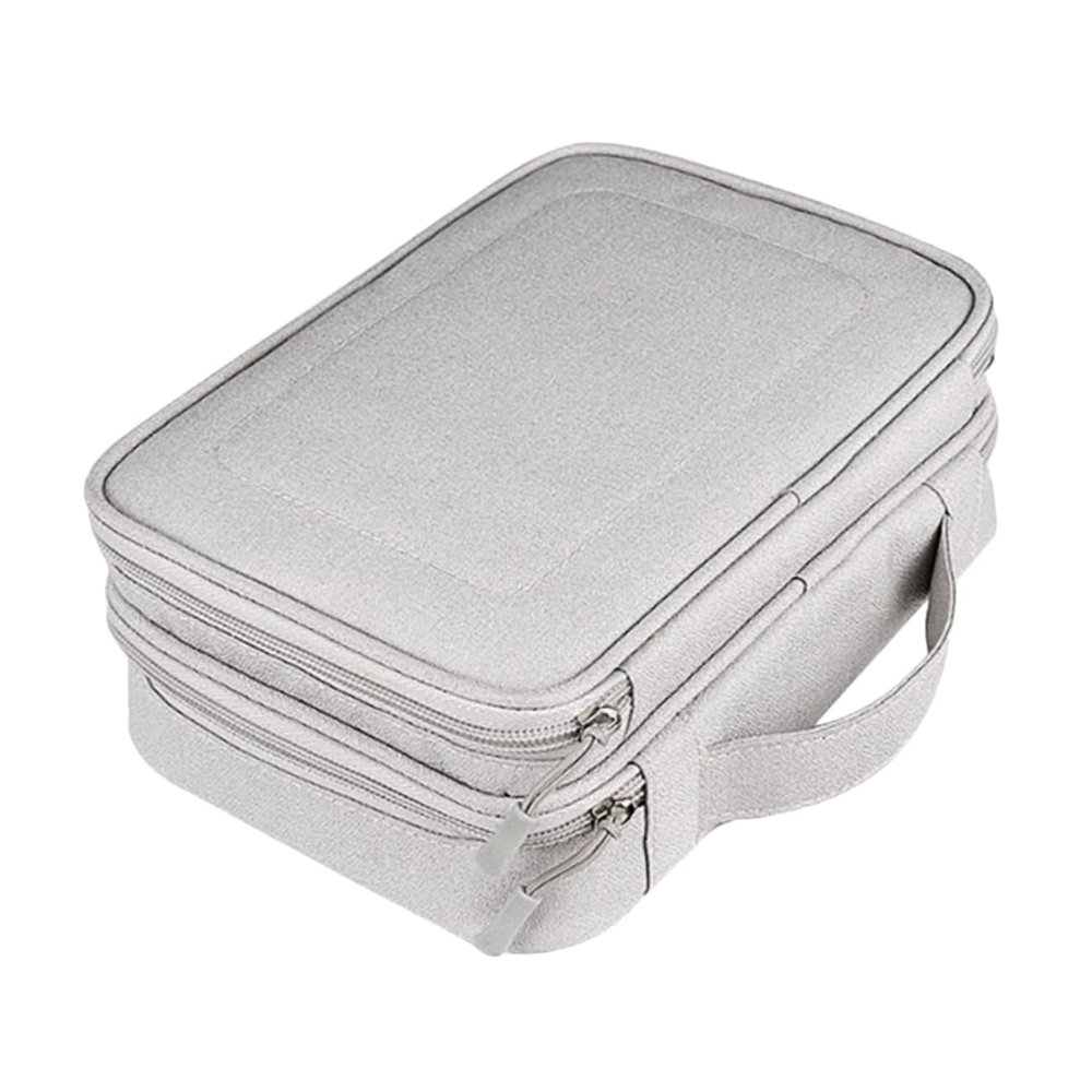 BRIGHTFUFU Portable Electronic Organizer Bag Travel Cord Organizer Case for Power Bank Cables and Chargers