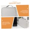 BRIGHTFUFU Portable Electronic Organizer Bag Travel Cord Organizer Case for Power Bank Cables and Chargers view 2