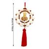 Vobumix Buddha Car Pendant Feng Shui Pendant Car Interior Pendant Car Hanging Ornament for Car Rear Mirror Hanging Decoration view 2