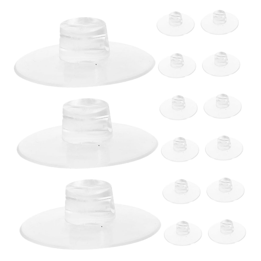 Cabilock 15pcs Heavy Duty Suction Cup Cable Management Clips for Bathroom and Kitchen Organizing Cords Wires On Tile Walls