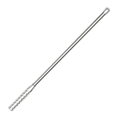RATCHROLL 1 Set Universal Clipped Dummy Antenna Mount 15.0" Aerial for Decoration Only Silver Tone