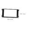 Mobestech 1set Car Stereo Mounting Brackets for Vehicles Audio Installation Frame Compatible with Double Din Easy to Install Bezel for view 2