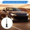 VekAuto 1 Pc Sucker Dummy Antenna Aerial for Decoration Only Universal Car Truck Mount Black Rear view 2