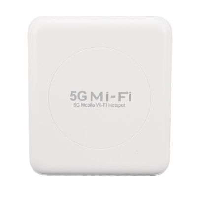 5G Wi Fi Mobile Hotspot, 2.4/5.8GHz Dual Band Portable Wi Fi Device, 10000mAh Cordless Hotspot Router with SIM Slot, 16 Devices Support, for Asian Version