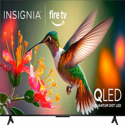 INSIGNIA 55-inch Class QF Series LED 4K UHD QLED Smart Fire TV with Alexa Voice Remote (NS55-UQFL26)