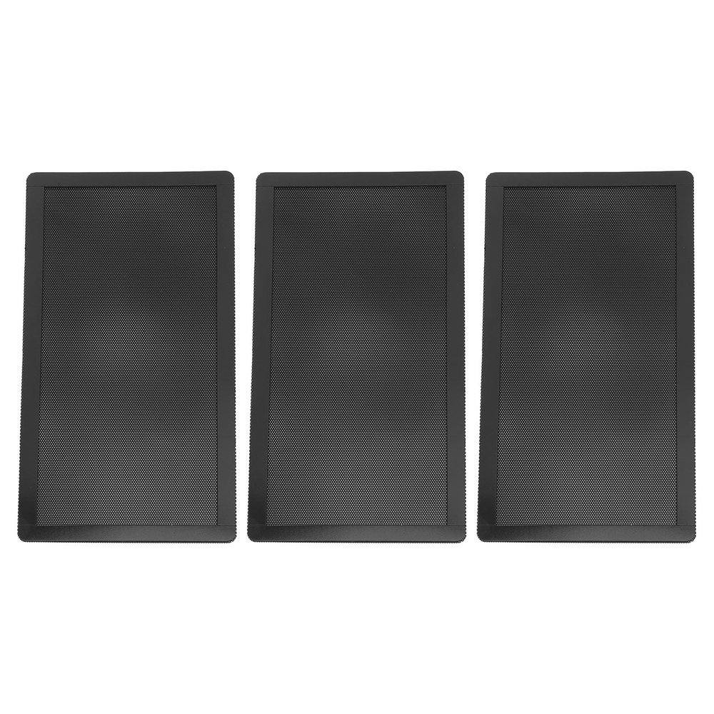 120x240mm PC Fan Dust Mesh Filter, 10pcs Magnetic Frame PC Fan Dust Mesh, PC Mesh Grill, for PC Case Power Supply, Fan Vent