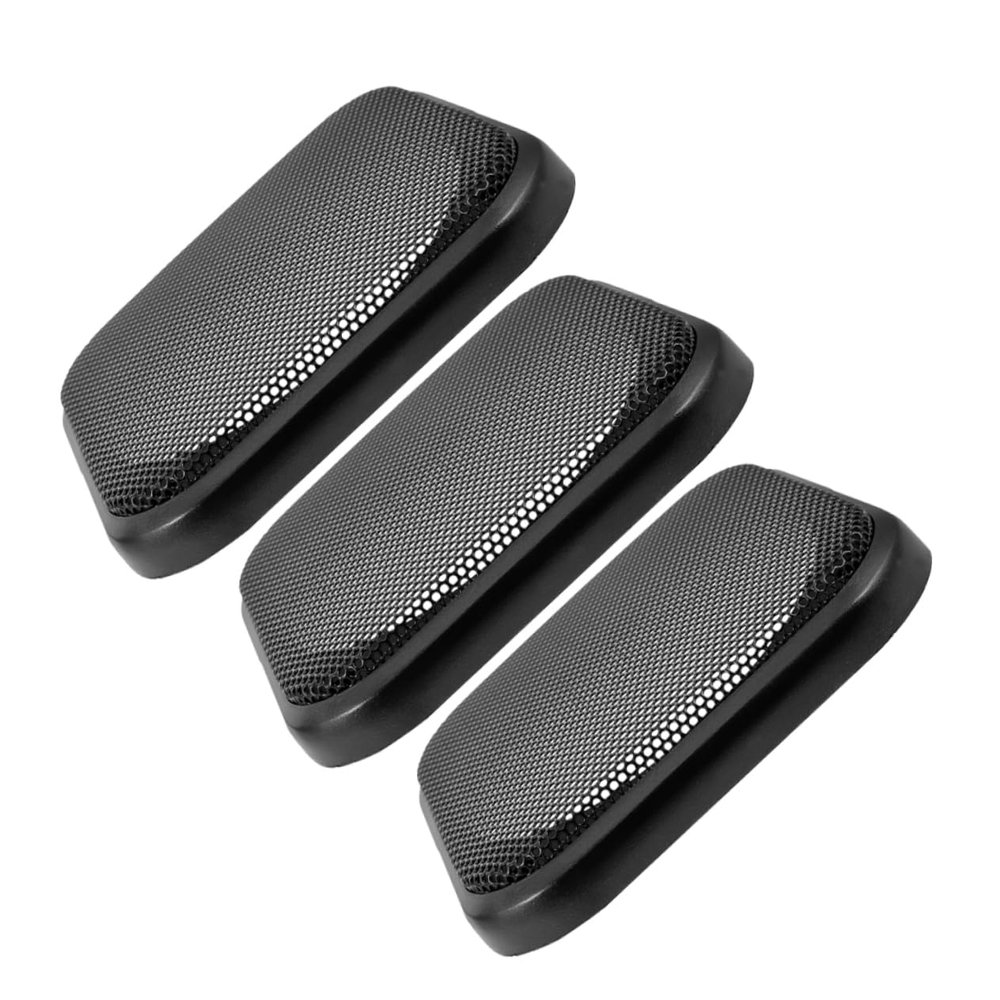 FUNOMOCYA 3pcs Speaker Grill Cover Mesh Square Subwoofer Grille Car Audio Accessory Protective and Decorative