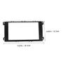 OUNONA Car Stereo Panel Kit for Harness and Bezel Side Mounting Brackets Stylish Trim for Easy Installation view 2