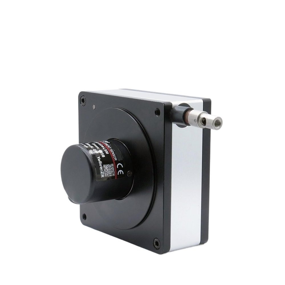 D3LX0Z1 Draw Wire Sensor Linear Encoder Pull Rope Displacement Sensor Analog Potentiometer Type Position Transducers Absolute(3m,RS485)