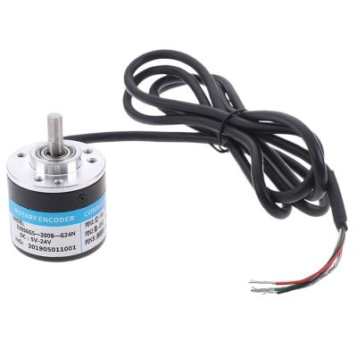 D3LX0Z1 1PC AB Phase for 100/200/360/400/500/600 Photoelectric Encoder P/R Photoelectric Incremental Rotary 5 V -24 V1-5000 P/R Encoder(200pr)