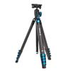 Benro Blackbird Carbon Fiber Tripod Kit  5-Section Travel Carbon Tripod with N00P Ball Head, Flip Locks & Compact Travel Design for DSLR & Mirrorless Cameras (TBBC15N00PM) view 1