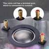 LICAEVEY 44.4MM Universal Replacement Tweeter Diaphragm, High Pitch Horn Sound Voice Coil, DIY Horn Accessories, Low Distortion view 4