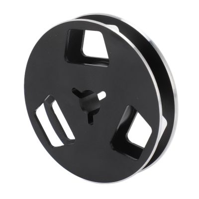 1 4 2.5 I Empty Tape Reel 3 Hole Universal Sound Tape Takeup Reel for Recording Open Reel Takeup Reel Machine Black Superior QualityThe Reel Sound Takeup Is Componen 1 4 2.5 I