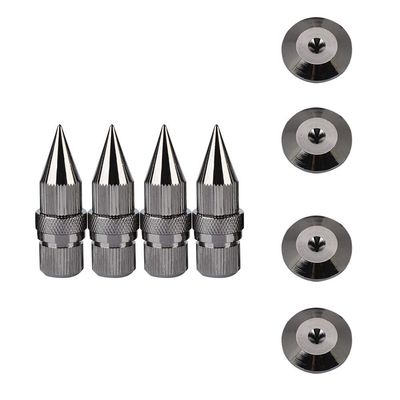 4 Pairs Speaker Spikes, Subwoofer Amplifier Shockproof Base Pad for HiFi Speaker Obtain Pure Sound Effect