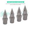 4 Pairs Speaker Spikes, Subwoofer Amplifier Shockproof Base Pad for HiFi Speaker Obtain Pure Sound Effect view 4