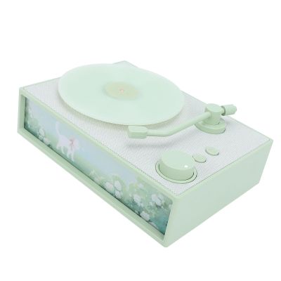 Vintage Record Player with Diffuser Portable Record Player Green Player Crafted Versatility Allowing to Your Wher G Vintage Record Player with Diffuser Record Player (#3)
