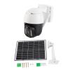 4G LTE Cellular Security Camera, 4MP HD Resolution Solar Powered with 15W Panel Color Night Vision AI Human Detection IP67 Anti Water Outdoor view 1