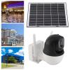 4G LTE Cellular Security Camera, 4MP HD Resolution Solar Powered with 15W Panel Color Night Vision AI Human Detection IP67 Anti Water Outdoor view 2