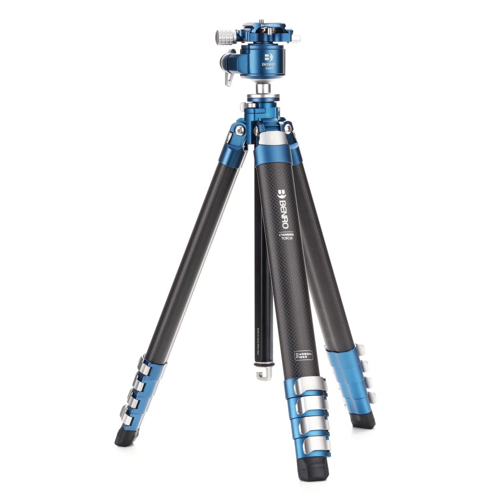 Benro CyanBird Two Series Carbon Fiber Tripod with G36PT Inverted Ball Head