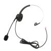 Acouto Professional No Cancelling Single Ear Telephone Headset with Band for C Center and Customer Service view 2