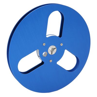 1/4 I 7-I Empty Tape Reel - Aluminum Oy Takeup Reel for & ReeltoReel Players with 3-Hole Design (Acoutop5972myan6-13)