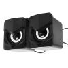 Acouto 2pcs Portable Wired Subwoofer Computer Speakers for Desktop & Laptop  Premium Sound Quality for Multimedia Use view 4