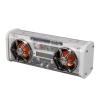 Acouto Transparent Speaker with 2x5W Subwoofer, Portable Speakers, 5.3, Colorful Lights for Home Party and Travel (White) view 3