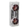Acouto Transparent Speaker with 2x5W Subwoofer, Portable Speakers, 5.3, Colorful Lights for Home Party and Travel (White) view 4