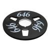 1/4 0 Iversal Aluminum Oy Tape Reel - le, Low No & Bend Replacement for Open Reel Players (Black) view 2