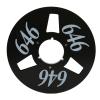 1/4 0 Iversal Aluminum Oy Tape Reel - le, Low No & Bend Replacement for Open Reel Players (Black) view 3