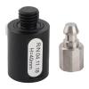 ViaGasaFamido Quick Release Prism Pole Adapter 40mm Height Thread Aluminum Surveying Measurement Tool for Field Surveying Prism Poles view 1