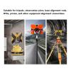 ViaGasaFamido Quick Release Prism Pole Adapter 40mm Height Thread Aluminum Surveying Measurement Tool for Field Surveying Prism Poles view 2