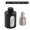 ViaGasaFamido Quick Release Prism Pole Adapter 40mm Height Thread Aluminum Surveying Measurement Tool for Field Surveying Prism Poles view 3