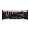 Acouto Transparent Speaker with 2x5W Subwoofer, Portable Speakers, 5.3, Colorful Lights for Home Party and Travel (Black) view 2