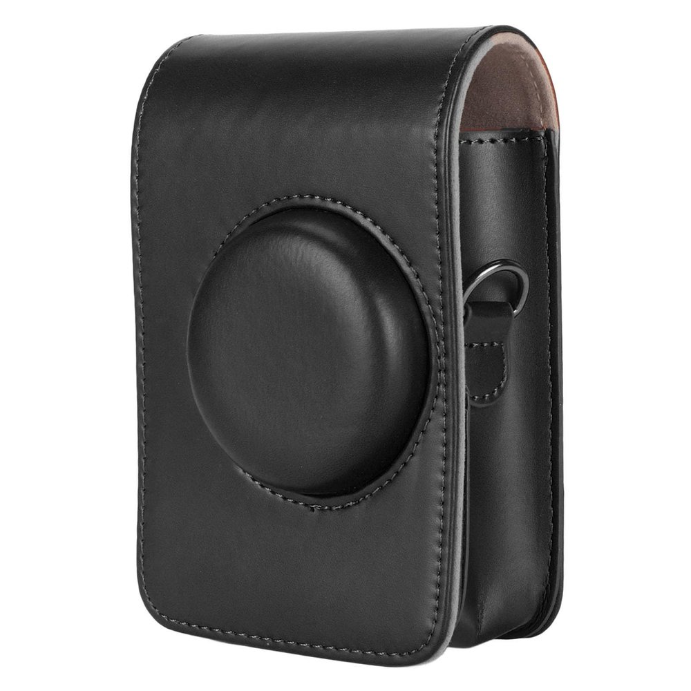 Acouto Vintage PU Leather Camera Case for with Detachable St - Eleg Ive Design in Black (Black)