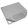 Acouto Professional 0 I Empty Tape Reel Storage Box - Scratch Case with Eling and Handle for Recording Tapes Black (Grey) view 3