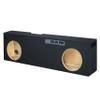 12" Dual ported sub Box Compatible with 2006-2023 ram Regular/Single cab and mega cab Speaker Box car Audio subwoofer Enclosure view 1